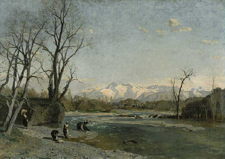 Gave de Pau et lavandière_0