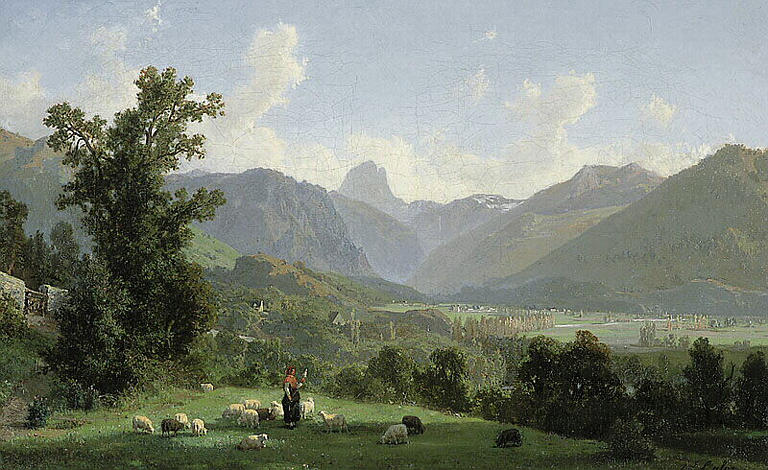 Vue de la vallée d'Ossau_0