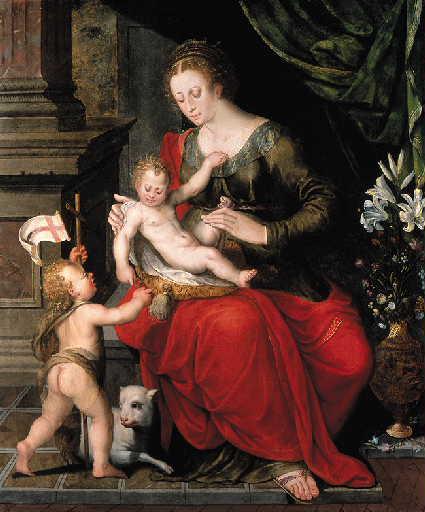 La Vierge à l'Enfant avec saint Jean-Baptiste_0