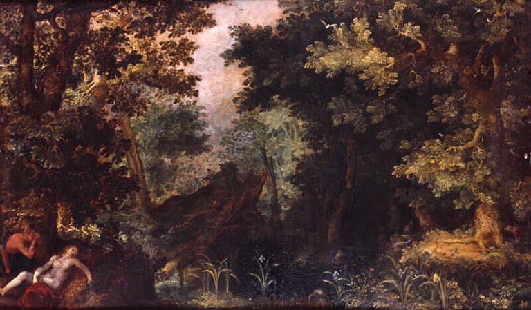 Paysage boisé avec Céphale et Procris_0