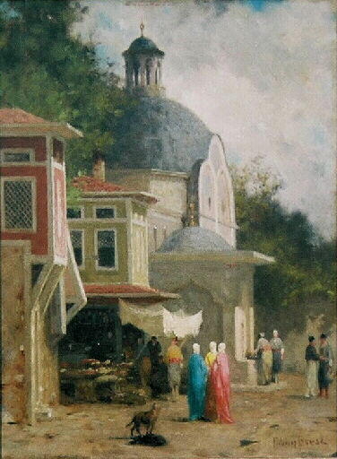 Rue de la Colonne brûlée à Constantinople_0