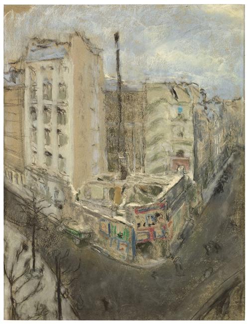 Démolition rue de Calais — Edouard Vuillard