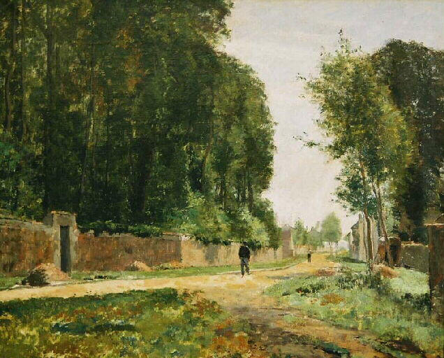 Une Allée à La Queue-en-Brie, Henri Rouart, 2e moitié 19e siècle, 1er quart 20e siècle