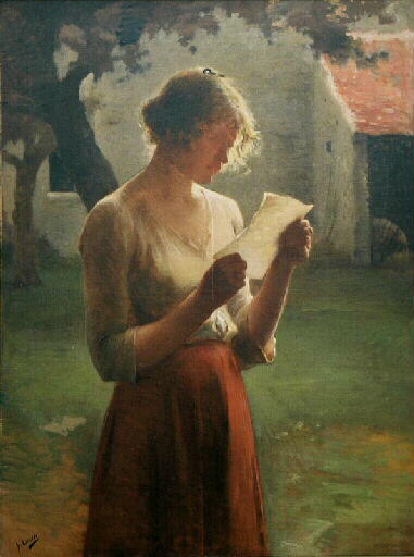 La Lettre, Henry Lerolle, 1880 vers