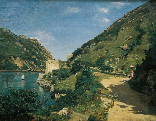 Le Castillo à l'entrée du port de Pasajes_0