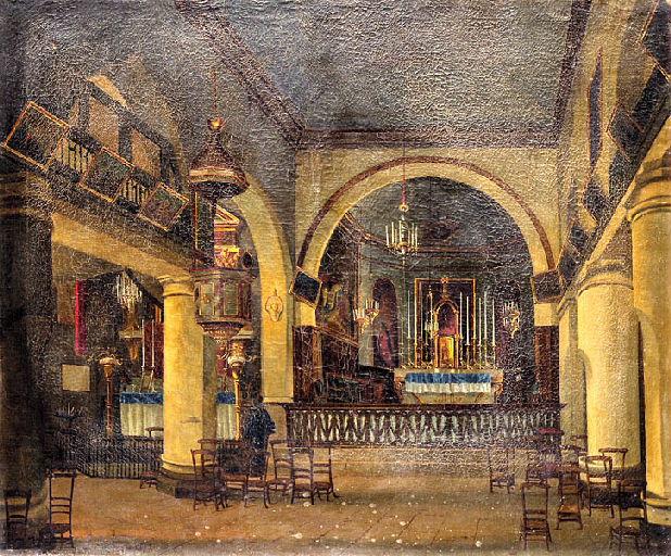 Intérieur de l'église Saint Martin à Pau_0