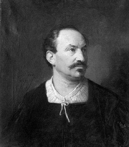 Portrait de Monsieur Bormehée dans le rôle de Julien de Médicis, Adolphe Yvon, 1875