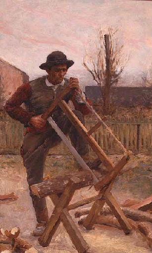 Un scieur de bois_0