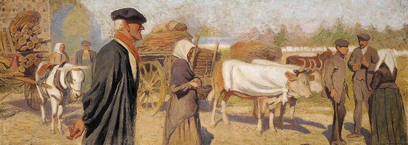 L'Arrivée au marché_0