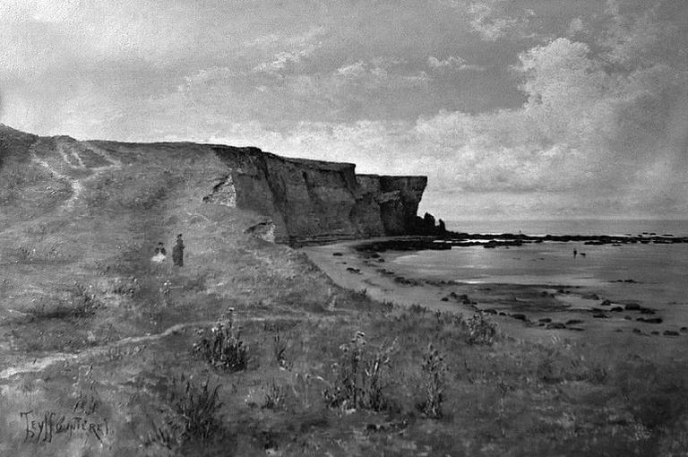 Le Cap du Grouain à Arromanches (Calvados)_0