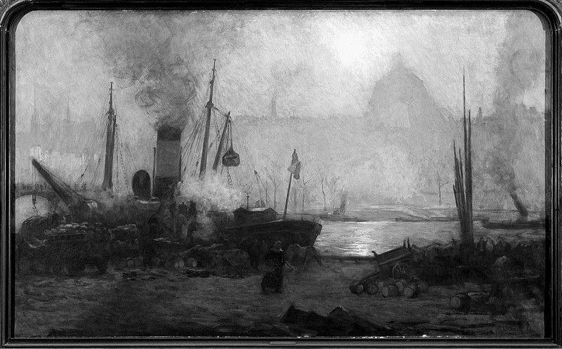 Matinée brumeuse à Paris_0