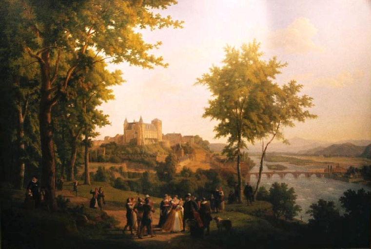 Vue du château royal où naquit Henri IV_0