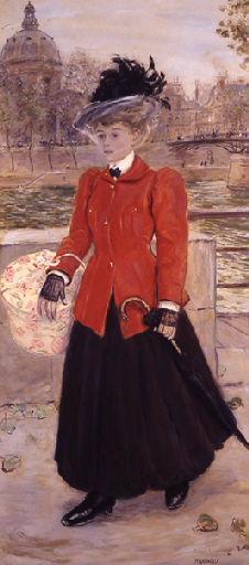 L'Apprentie, Jean-François Raffaëlli, 1908