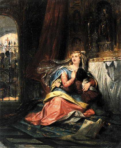 Effroi maternel, scène des Vêpres siciliennes_0