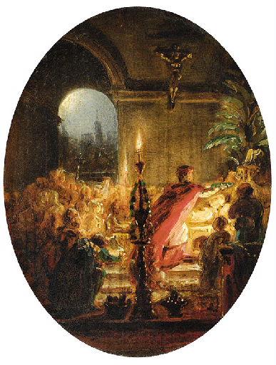 La Mort du Tasse au couvent de Saint-Onuphre_0