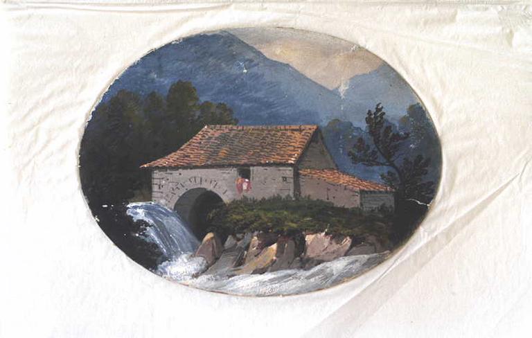Les Pyrénées : la cascade (titre factice)_0