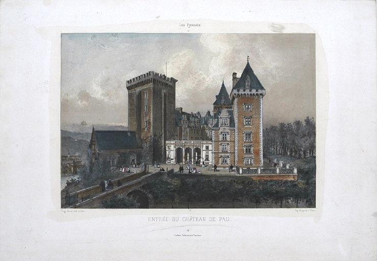 Entrée du Château de Pau_0