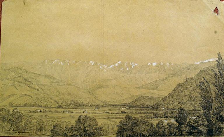 Vallée des Eaux-Bonnes depuis le parc de Pau_0