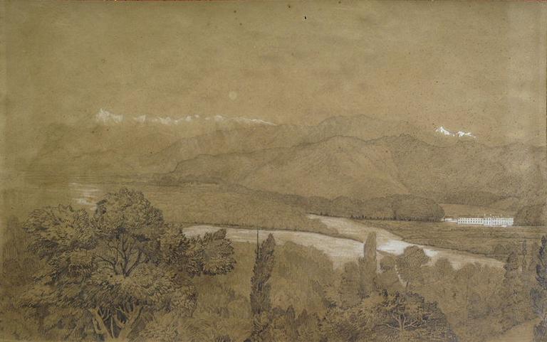 Les Pyrénées et le haras de Gelos (titre factice)_0