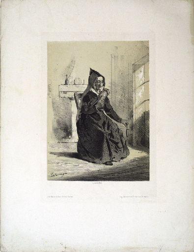 Paysanne filant (titre factice)_0