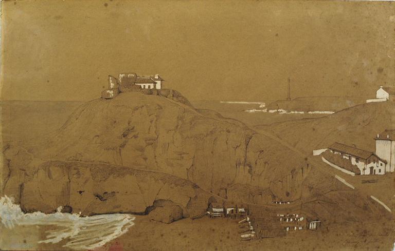 Biarritz : le vieux port des bains_0