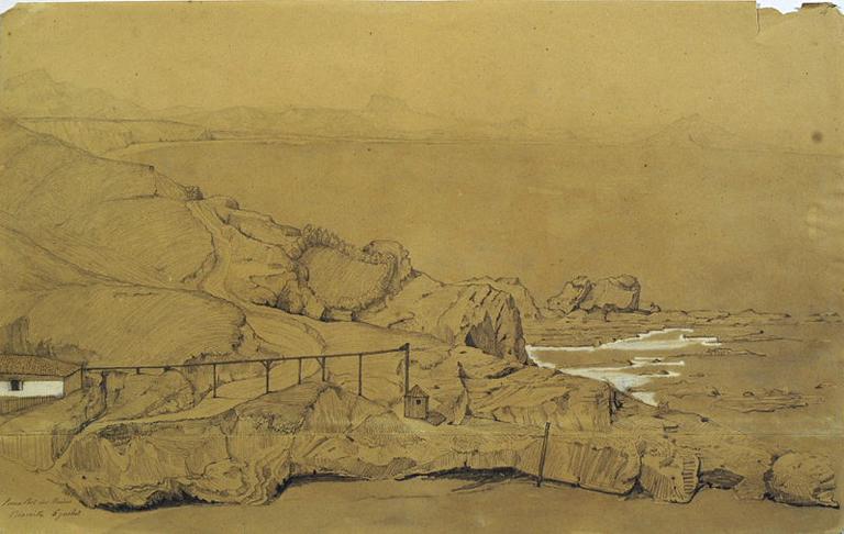 Biarritz : le vieux port des bains_0