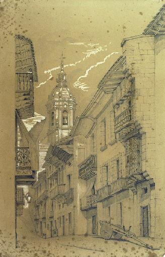 Fontarabie : la Grande rue_0