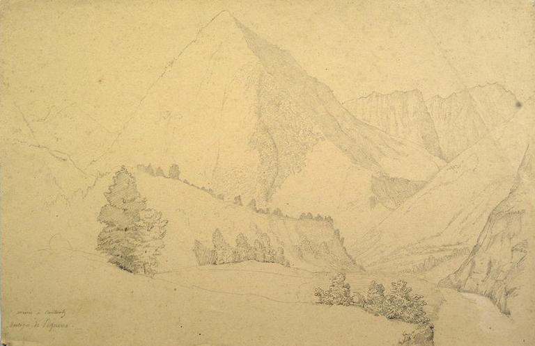 Arrivée à Cauterets : la montagne de Péguerre_0