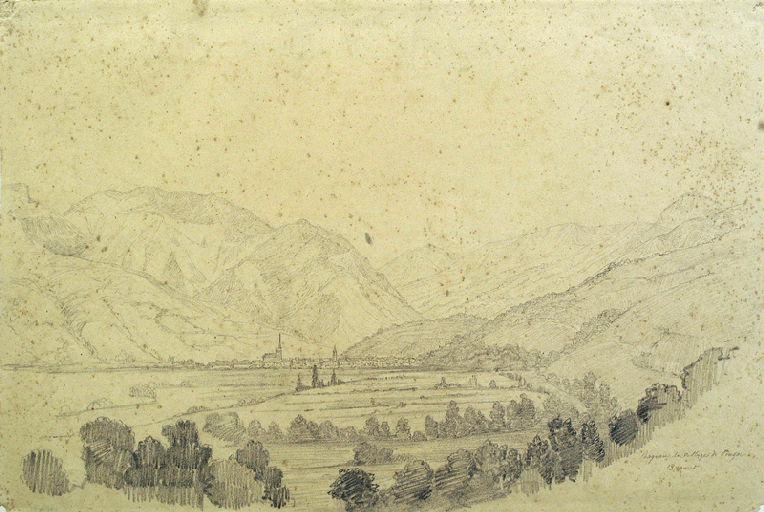 Bagnères, vu du village de Pouzac_0