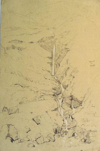 Hautes-Pyrénées : une cascade (titre factice)_0