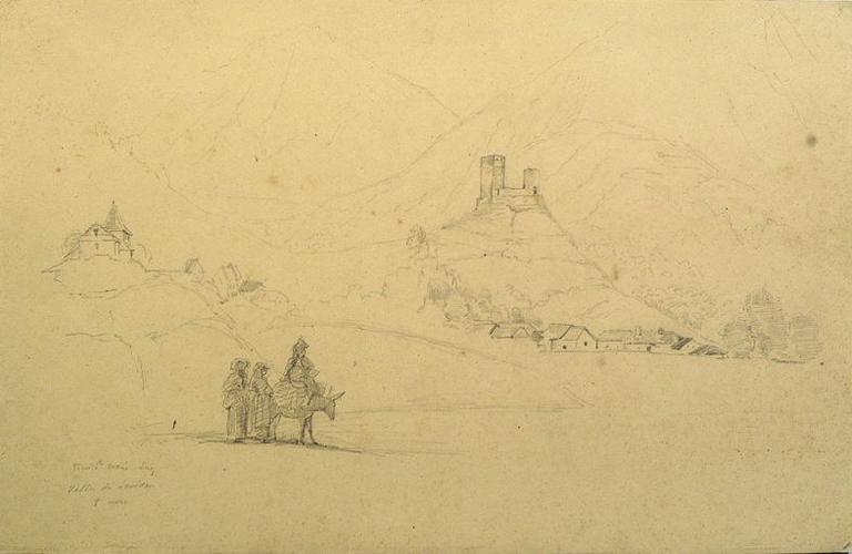 Vallée du Lavedan : la Tour Sainte Marie à Luz_0