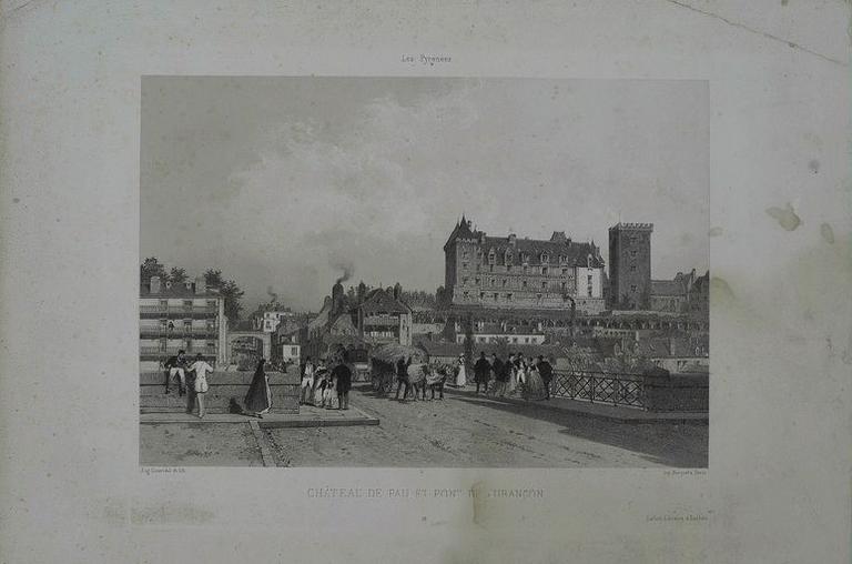 Château de Pau et pont de Jurançon_0
