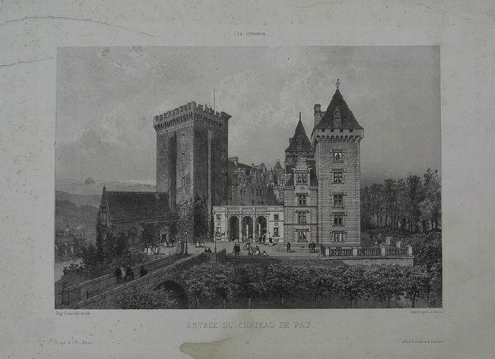 Entrée du Château de Pau_0