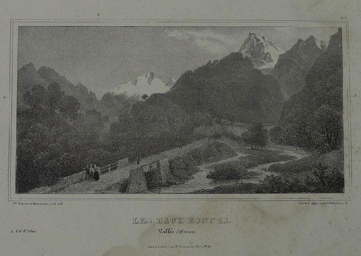 Les Eaux Bonnes. Vallée d'Ossau._0