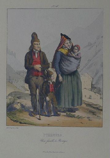 Pyrénées, Une famille de Barrèges._0