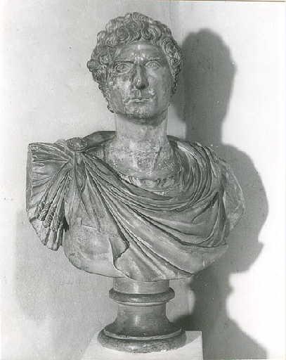 Buste de Bernadotte en empereur romain, Giuseppe Ceracchi, 4e quart 18e siècle