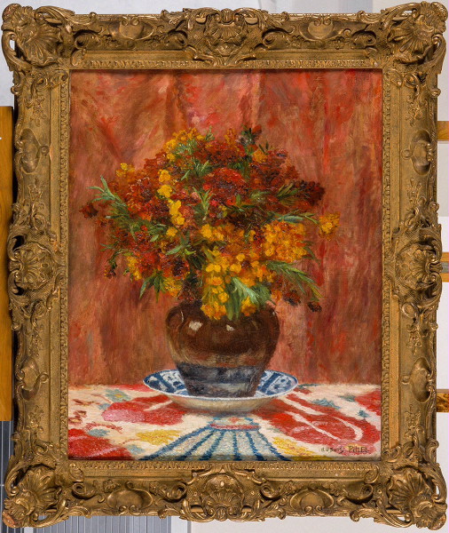 Bouquet de giroflées, Albert Dubois-Pillet, 1883
