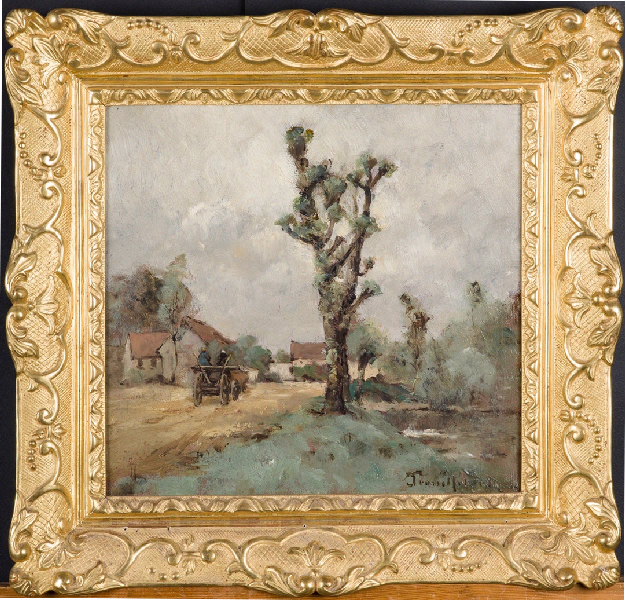 Effet de pluie, Paul Désiré Trouillebert, 1885