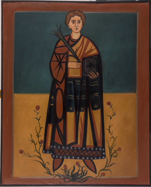 Personnage tenant des verges, Léon Giron, 4e quart 19e siècle
