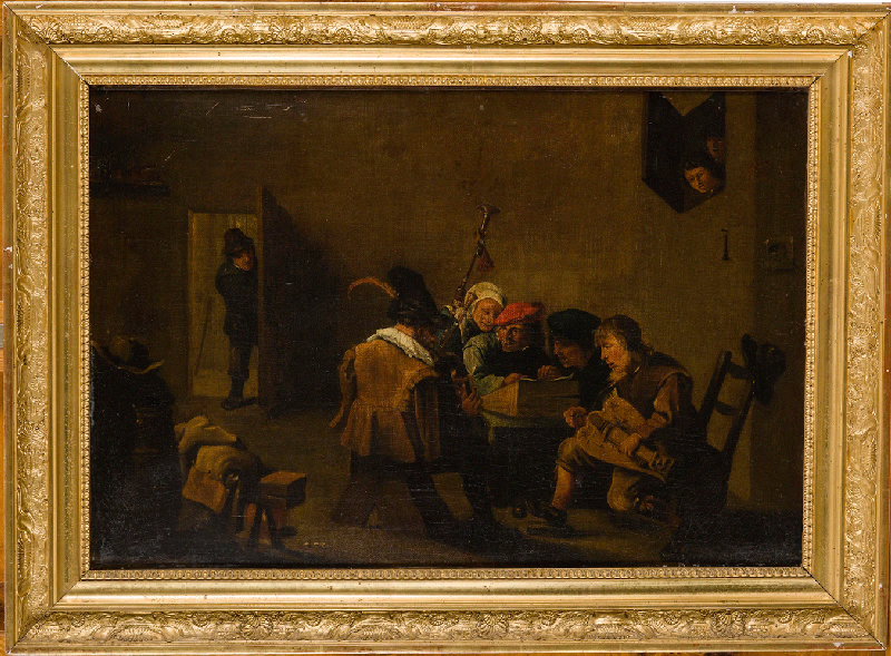 Une Tabagie (Le titre correspond mal à la scène d'intérieur représentant des musiciens.)_1