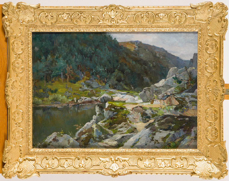 Bords de la Loire à Gournier, Léon Pierre Ducaruge, 1905