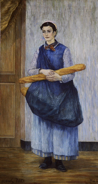 La Porteuse de pain, Albert Dubois-Pillet, 1885