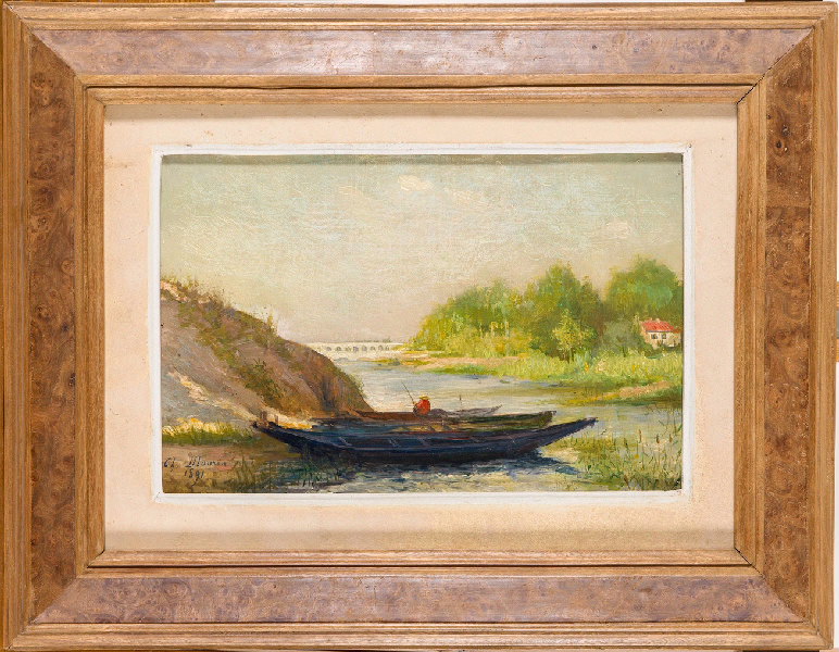 Le Point du jour, vu de l'île de Robinson, Charles Maurin, 1891