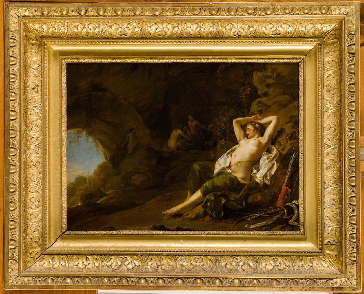 Diane et ses nymphes, Dirck Van der Lisse, 2e quart 17e siècle