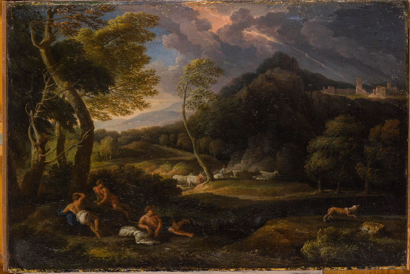 Paysage, Jan Frans van Bloemen, 17e siècle