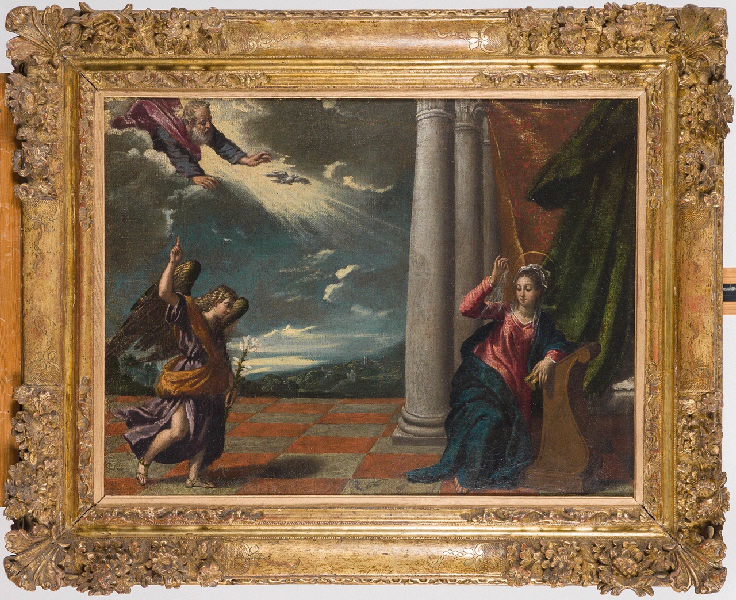 L'Annonciation, Ippolito Scarsella, 4e quart 16e siècle, 1er quart 17e siècle