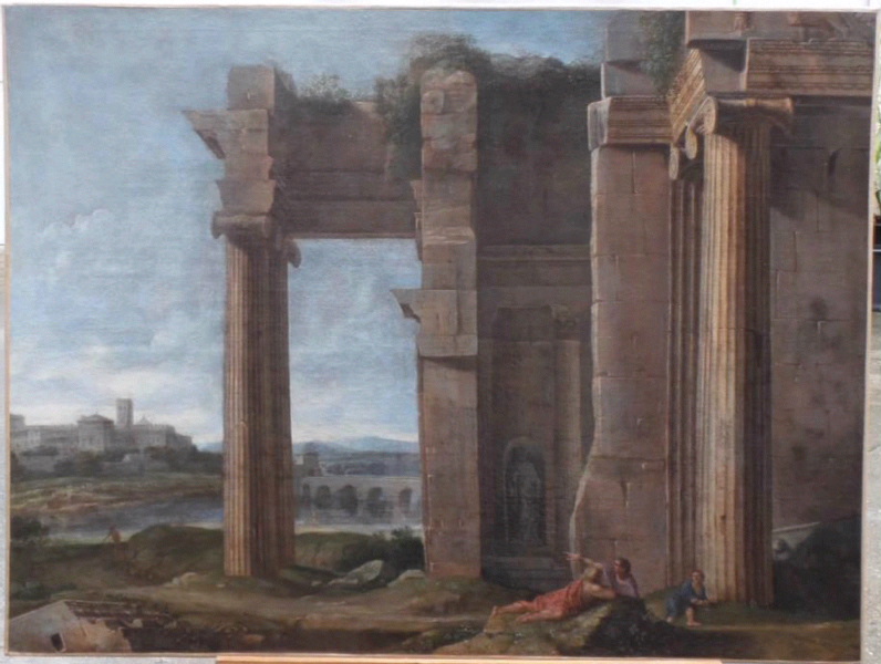 Ruines de monument antique, Jean Lemaire, 1ère moitié 17e siècle