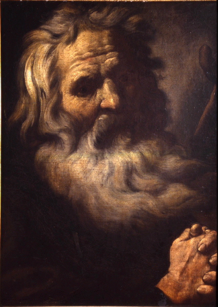 Saint Jérôme en prière, Sisto Badalocchio, 1ère moitié 17e siècle