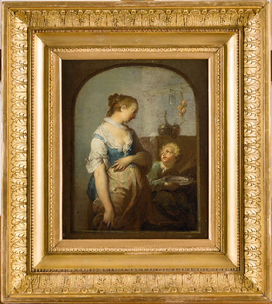 La Mère soucieuse, Carel de Moor, 4e quart 17e siècle, 1ère moitié 18e siècle