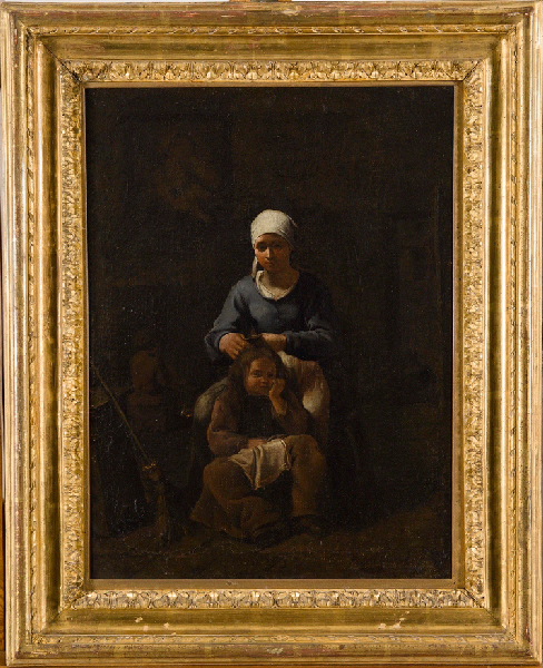 La Chercheuse de poux ; La Toilette du savoyard, Michael Sweerts, 1656